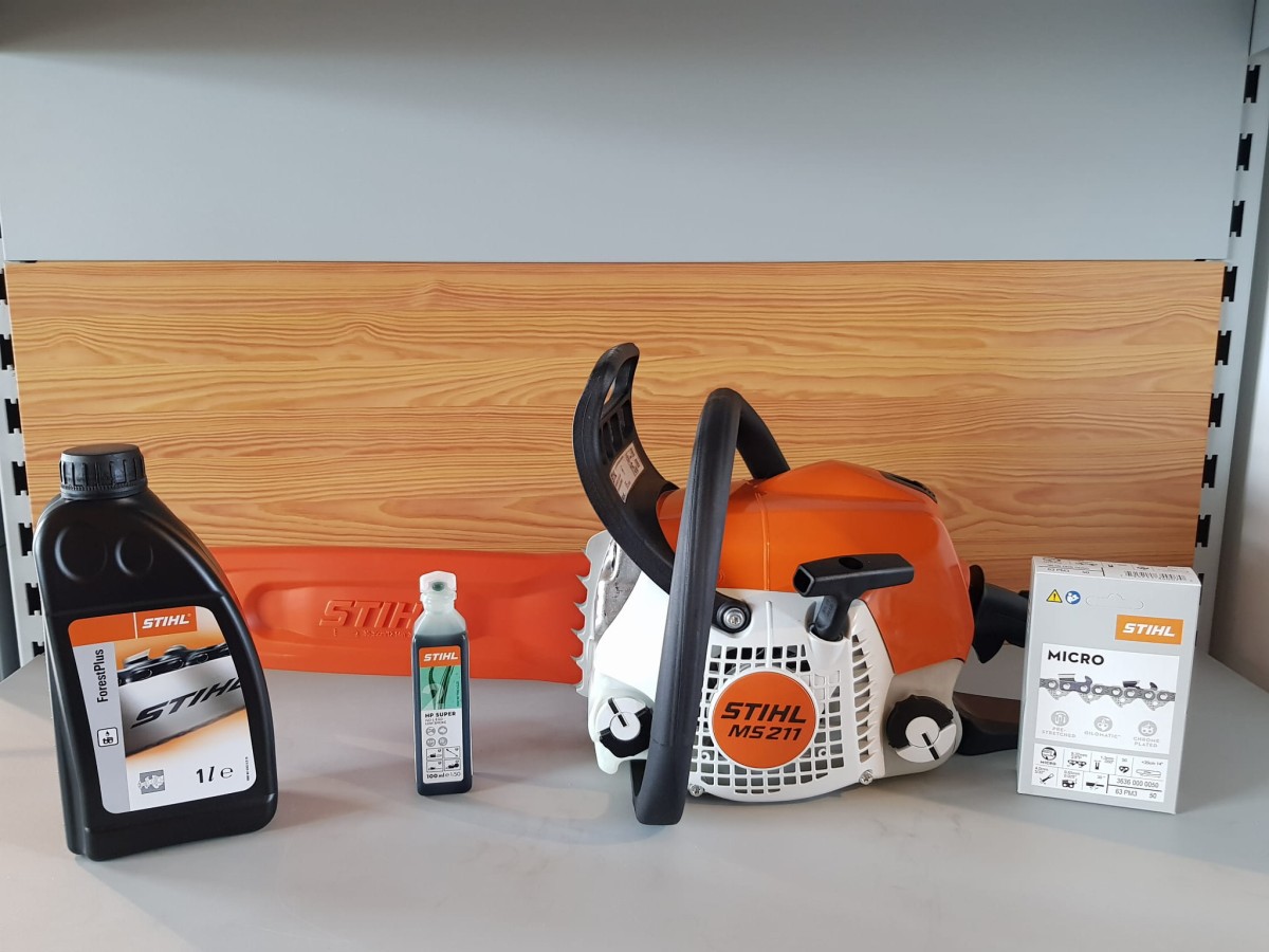 STIHL Pilarka spalinowa MS 211 + GRATISY