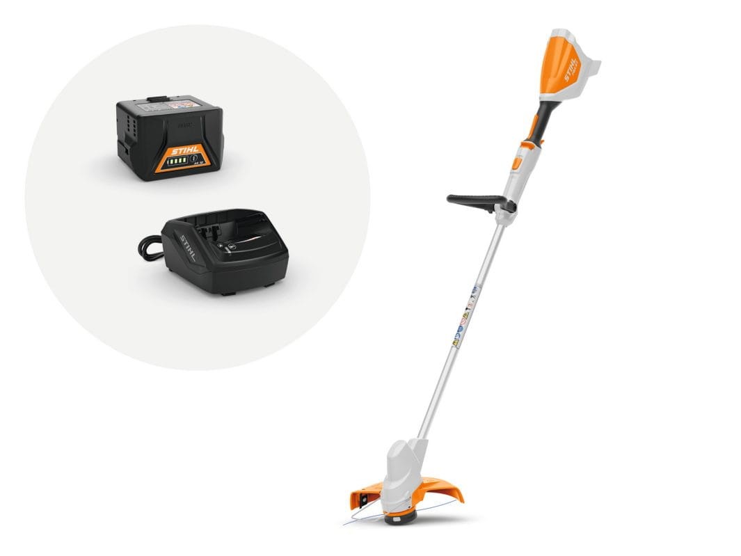 STIHL Kosa akumulatorowa FSA 57 zestaw z akumulatorem 2x AK 10 i ładowarką AL 101
