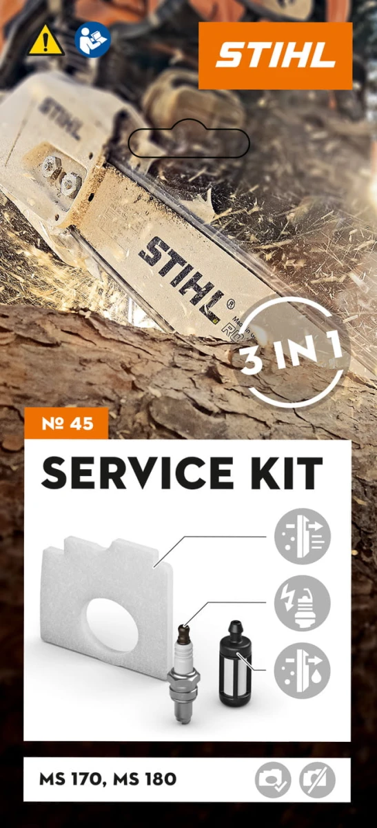 STIHL Zestaw serwisowy nr 45 do MS 170 / 180
